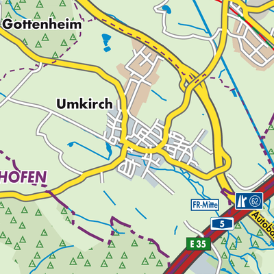 Übersichtsplan Umkirch