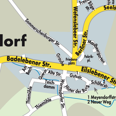 Stadtplan Ummendorf