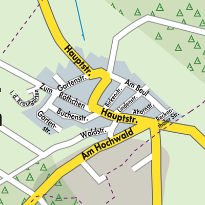 Stadtplan Untershausen