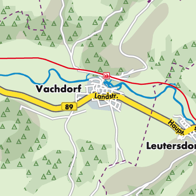 Übersichtsplan Vachdorf