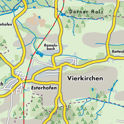 Übersichtsplan Vierkirchen