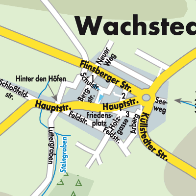 Stadtplan Wachstedt