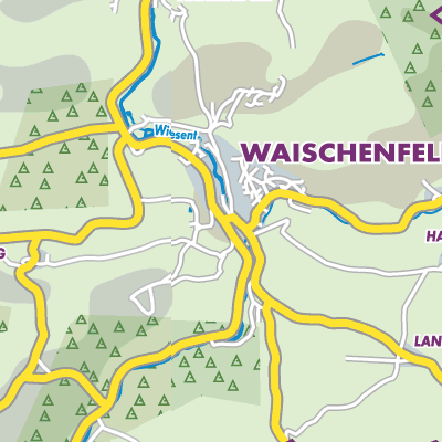 Übersichtsplan Waischenfeld