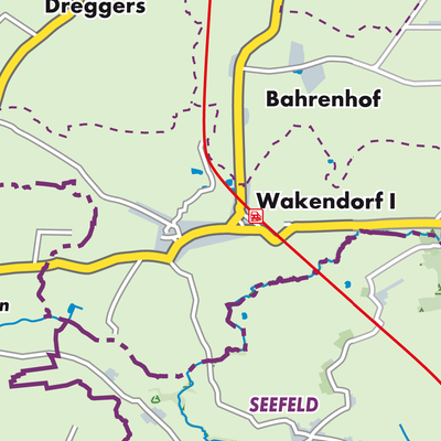 Übersichtsplan Wakendorf I