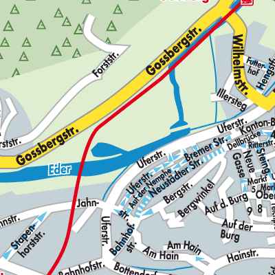 Stadtplan Frankenberg