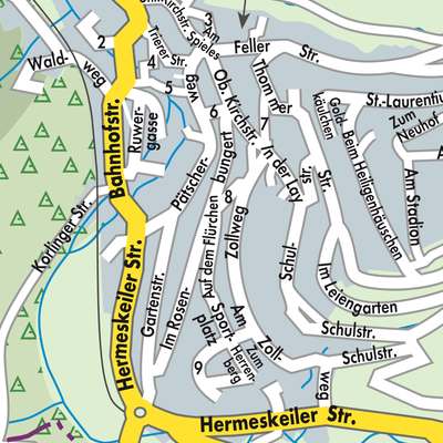 Stadtplan Waldrach