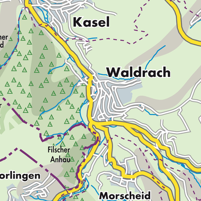 Übersichtsplan Waldrach