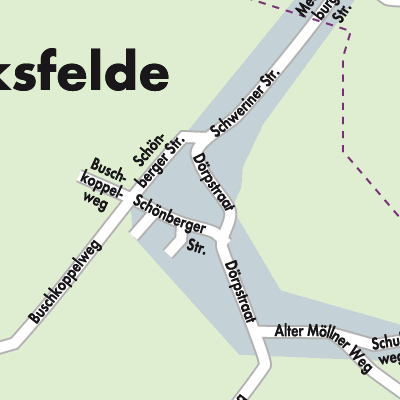 Stadtplan Walksfelde
