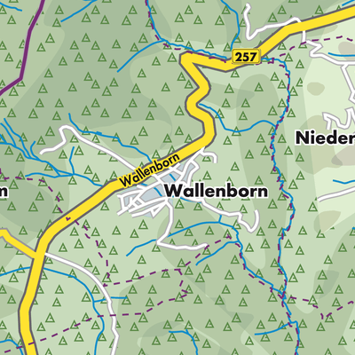 Übersichtsplan Wallenborn