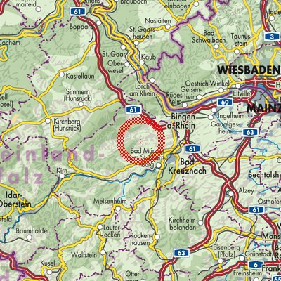 Landkarte Wallhausen
