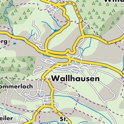 Übersichtsplan Wallhausen