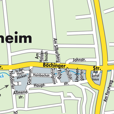 Stadtplan Walsheim