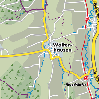 Übersichtsplan Waltenhausen
