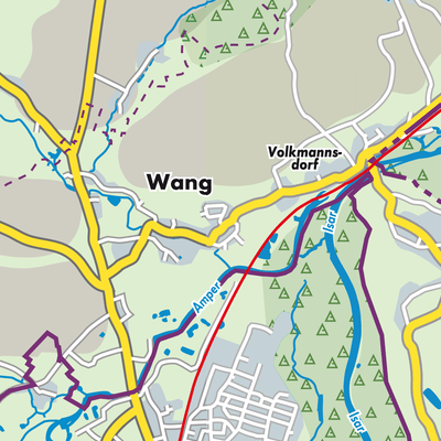 Übersichtsplan Wang