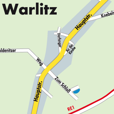 Stadtplan Warlitz