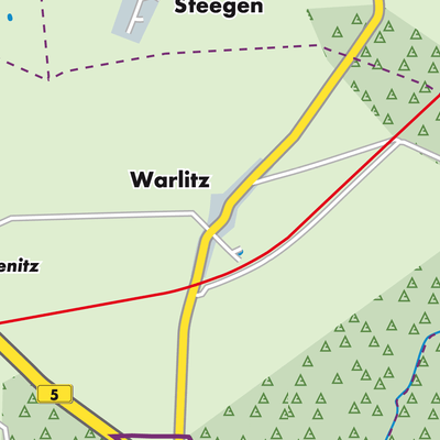 Übersichtsplan Warlitz