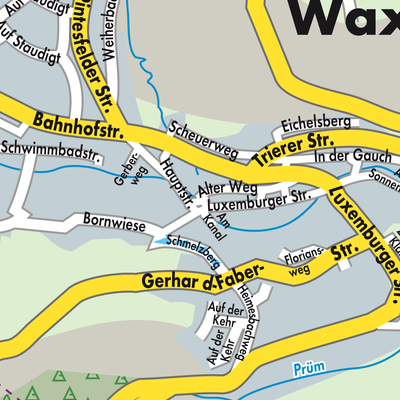Stadtplan Waxweiler