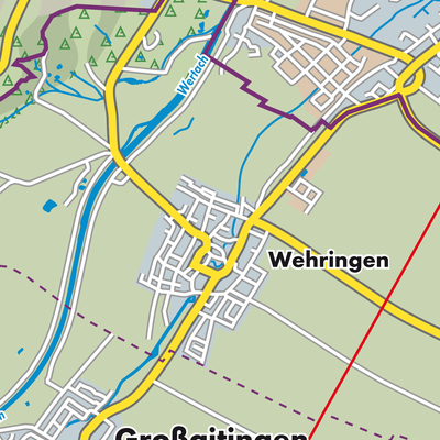 Übersichtsplan Wehringen