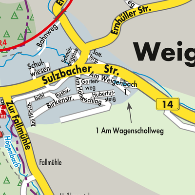 Stadtplan Weigendorf