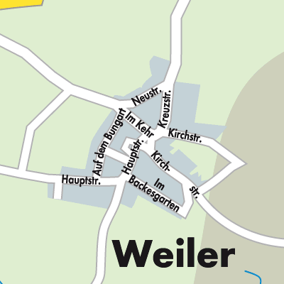 Stadtplan Weiler