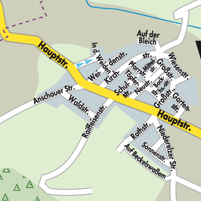 Stadtplan Weiler