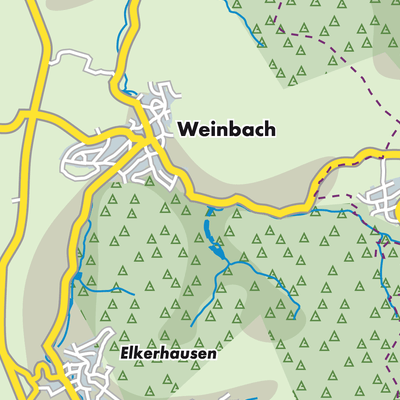 Übersichtsplan Weinbach