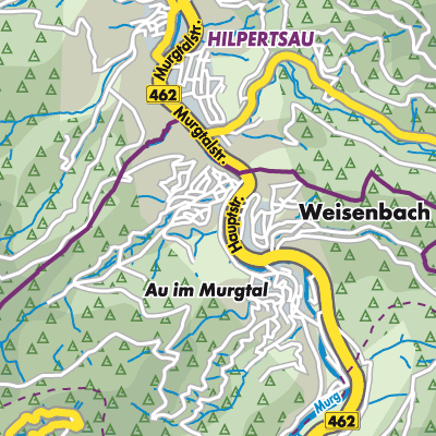 Übersichtsplan Weisenbach