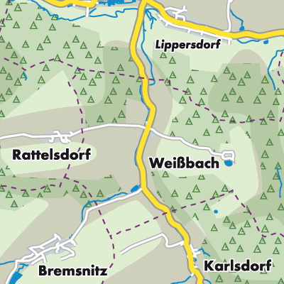 Übersichtsplan Weißbach