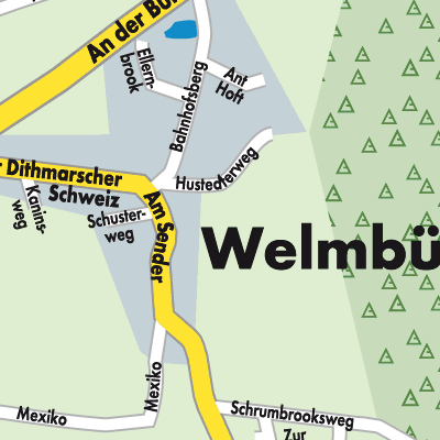 Stadtplan Welmbüttel