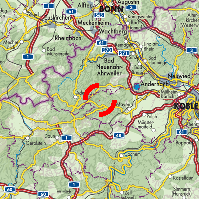 Landkarte Welschenbach