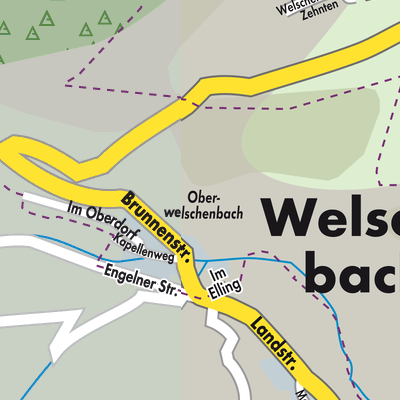 Stadtplan Welschenbach