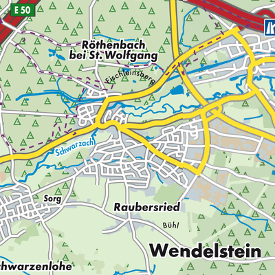 Übersichtsplan Wendelstein