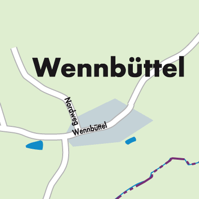 Stadtplan Wennbüttel