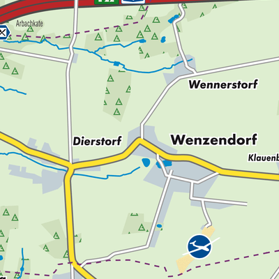 Übersichtsplan Wenzendorf