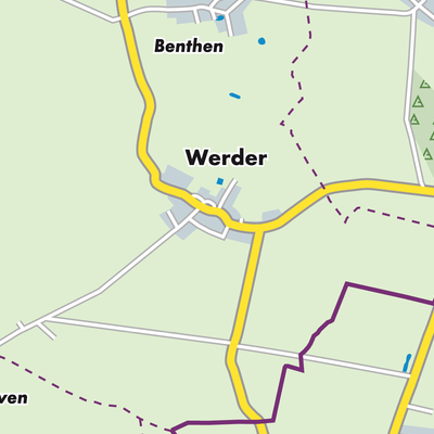 Übersichtsplan Werder