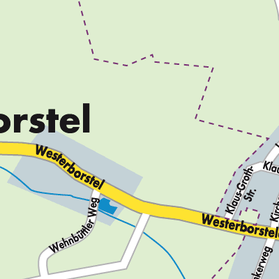 Stadtplan Westerborstel