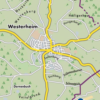 Übersichtsplan Westerheim