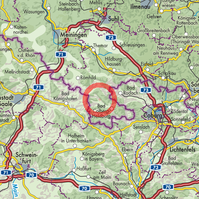 Landkarte Westhausen