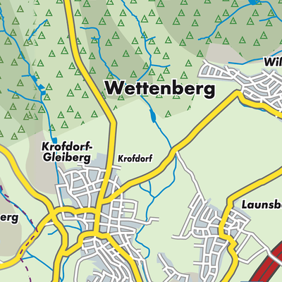 Übersichtsplan Wettenberg