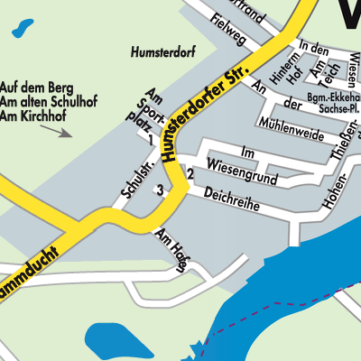 Stadtplan Wewelsfleth