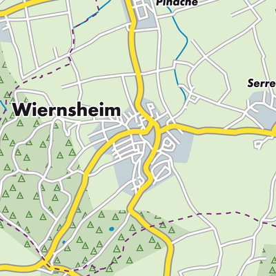 Übersichtsplan Wiernsheim