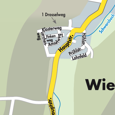 Stadtplan Wiesenbach