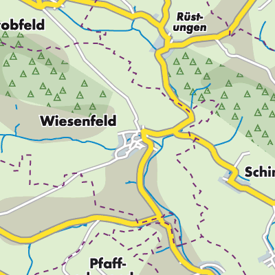 Übersichtsplan Wiesenfeld