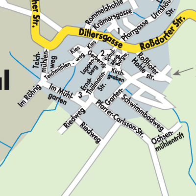 Stadtplan Wiesenthal