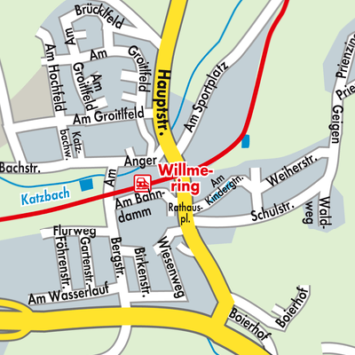 Stadtplan Willmering