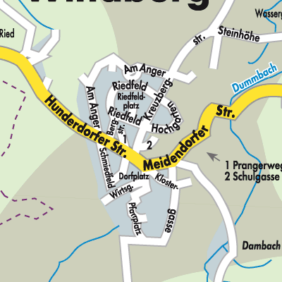 Stadtplan Windberg