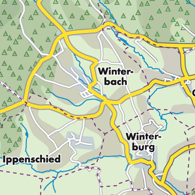 Übersichtsplan Winterbach
