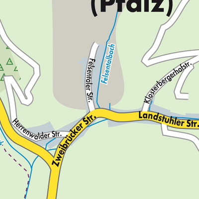 Stadtplan Winterbach (Pfalz)