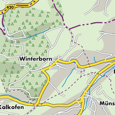 Übersichtsplan Winterborn