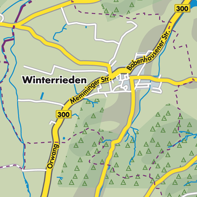 Übersichtsplan Winterrieden